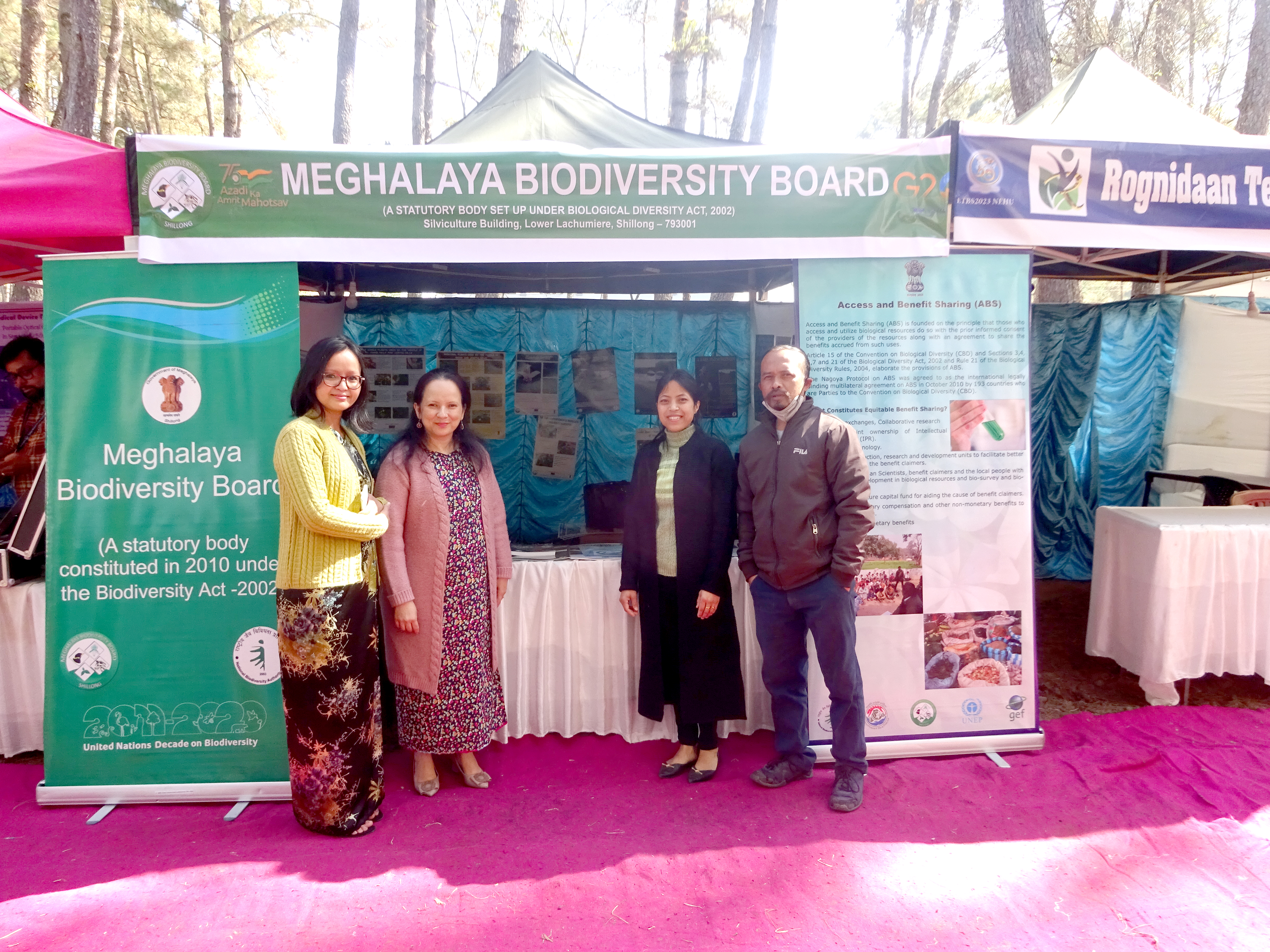 Staff of Meghalaya Biodiversity Board participating in the siminar