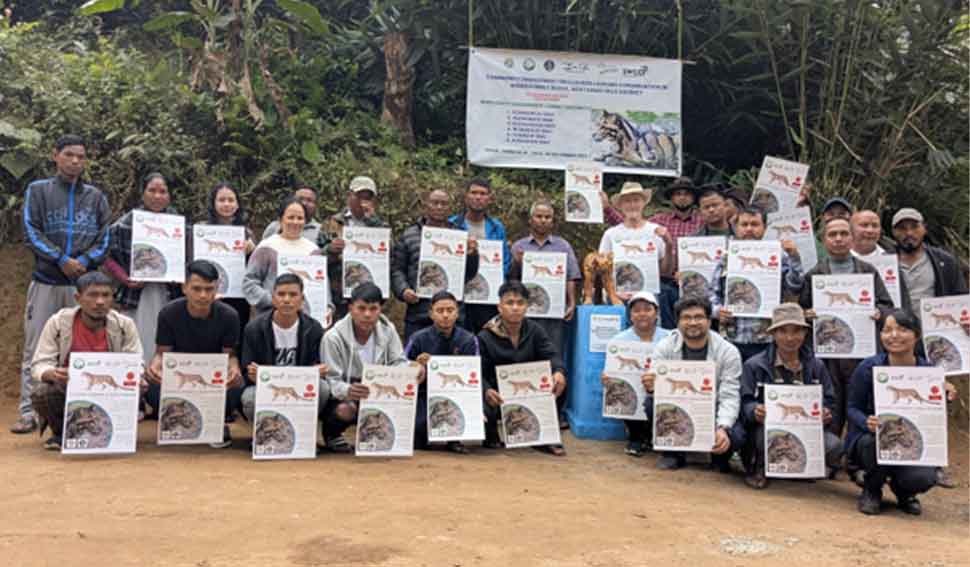 Pormawlai Biodiversity Management Committee (BMC) launches Landmark clouded Leopard Conservation Project