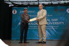 Awarded to the winner of State Level Biodoversity Award 2023 by the Chief Guest