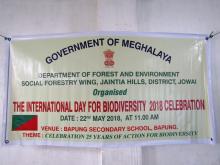 International Day for Biological Diversity (IDB) 2019, East Jaintia Hills