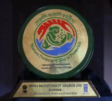 Winner of Biodiversity Award (Mawkyrnot) 2016